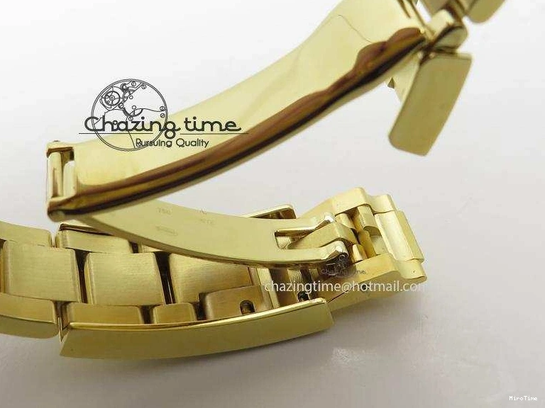 MiroTime 0116 RelaxedFit GMT-Master II 116718 LN Bp-Maker Best Edition YG Wrapped Bezel Black Dial On YG Bracelet ETA 3988